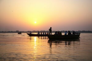 Boottocht op de Ganges met Maarten Olthof door Harold Pereira