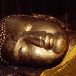 De ontslapen Boeddha in Kushinagar © Maarten Olthof