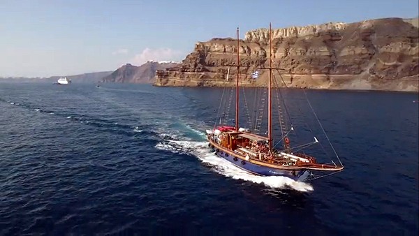 Boottocht in kaïk - Odyssee Griekenland