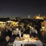 Diner met uitzicht op Hagia Sophia